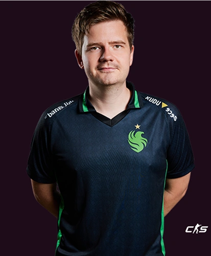 E-sportspeler dupreeh op zijn Counter-Strike-profielkaart met spelersgegevens
